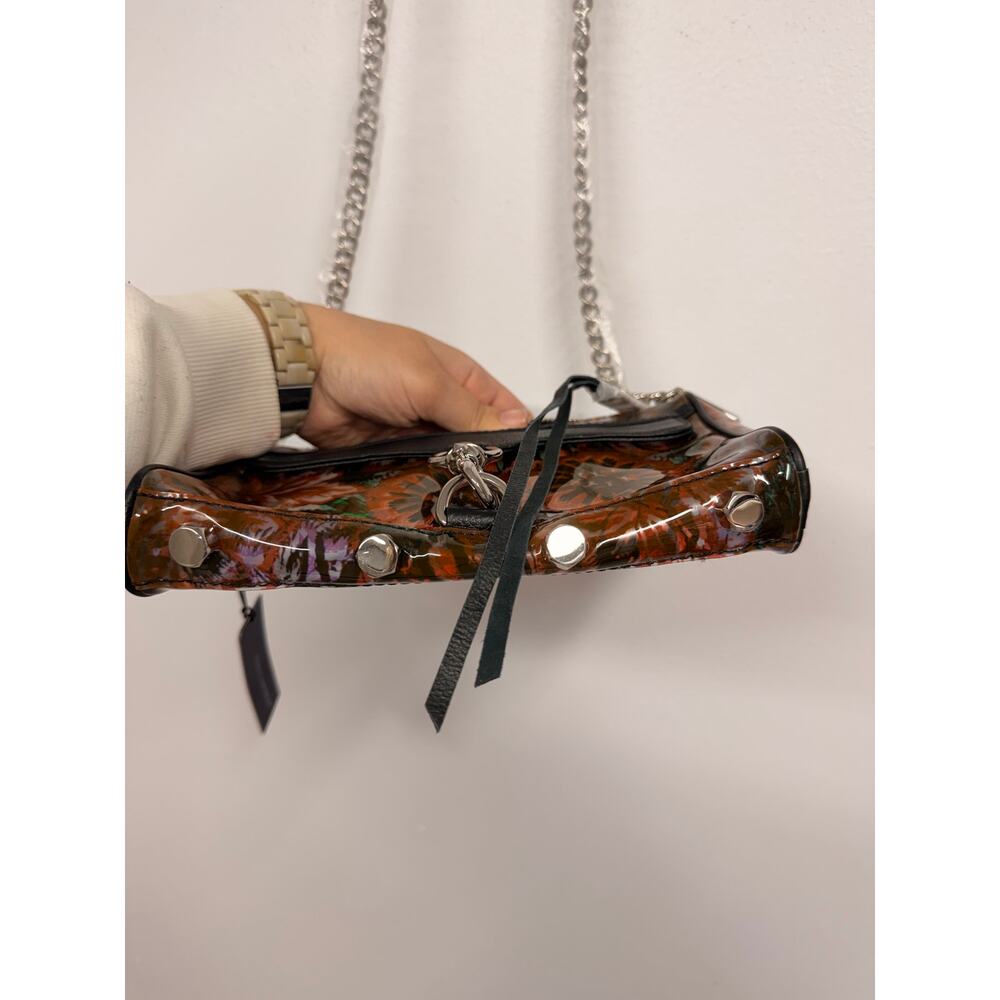 NWT Rebecca Minkoff Mini Mac Clear Floral Crossbody Mexi Flower Print Multi $145 - Picture 6 of 8